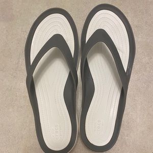 Croc flip flops